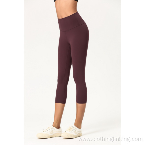 3/4 Length High Waist Yoga Pants